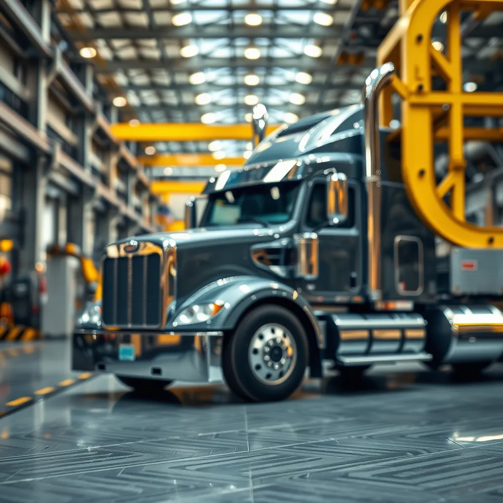 Nowoczesne materiały w produkcji pojazdów ciężarowych